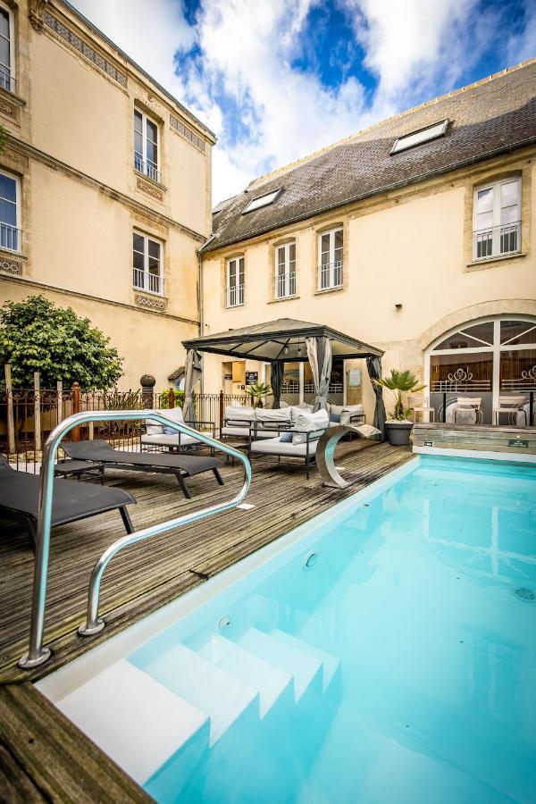 Grand Hôtel du Luxembourg et La Table du Grand Luxembourg Bayeux Exterior foto